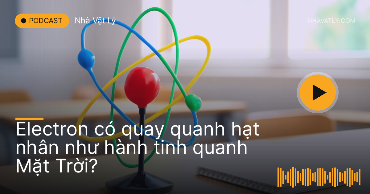 Mô hình nguyên tử bằng que và hạt nhựa trên bàn học sinh